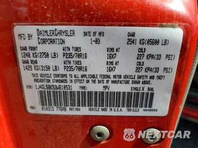 Zdjęcie 12 z 12 samochodu: 2003 JEEP LIBERTY LIMITED VIN:1J4GL58K53W610531 - miniatura