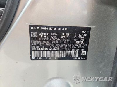 Zdjęcie 13 z 13 samochodu: 2016 HONDA FIT LX VIN:JHMGK5H58GX006652 - miniatura