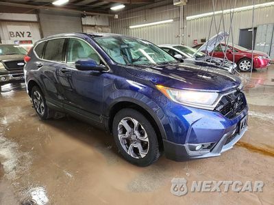 Czwarte zdjęcie samochodu z boku: 2019 HONDA CR-V EXL VIN:7FARW2H86KE001108 - miniatura
