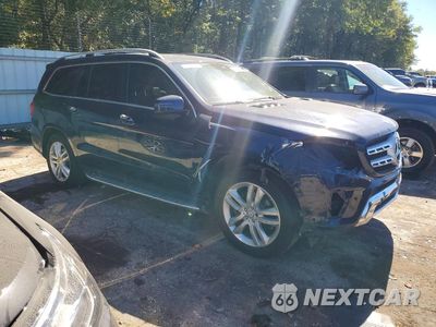 Czwarte zdjęcie samochodu z boku: 2017 MERCEDES-BENZ GLS 450 4MATIC VIN:4JGDF6EE2HA872043 - miniatura