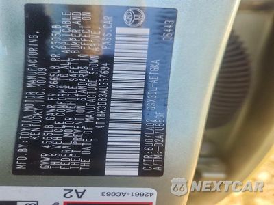Zdjęcie 13 z 13 samochodu: 2010 TOYOTA AVALON XLS VIN:4T1BK3DB3AU357694 - miniatura