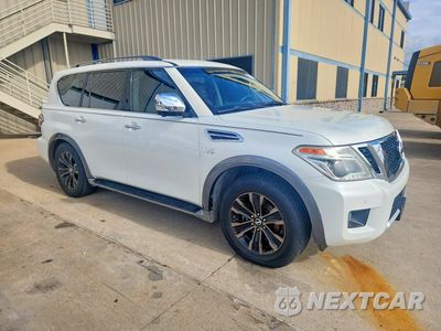 Czwarte zdjęcie samochodu z boku: 2017 NISSAN ARMADA PLATINUM VIN:JN8AY2NF6H9300837 - miniatura
