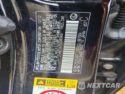 Zdjęcie 13 z 13 samochodu: 2013 LEXUS ES 350 VIN:JTHBK1GG7D2040466 - miniatura