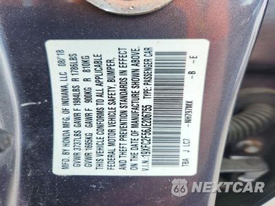 Zdjęcie 12 z 12 samochodu: 2018 HONDA CIVIC LX VIN:19XFC2F56JE206755 - miniatura