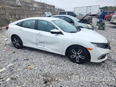 Czwarte zdjęcie samochodu z boku: 2020 HONDA CIVIC LX VIN:2HGFC2F69LH521664 - miniatura