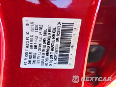 Zdjęcie 12 z 12 samochodu: 2017 HONDA ACCORD SPORT VIN:1HGCR2F57HA254488 - miniatura