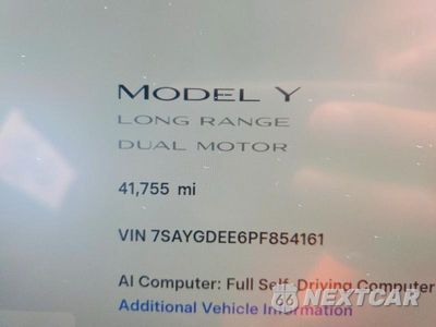 Zdjęcie 9 z 12 samochodu: 2023 TESLA MODEL Y VIN:7SAYGDEE6PF854161 - miniatura