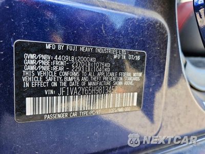 Zdjęcie 12 z 12 samochodu: 2017 SUBARU WRX STI LIMITED VIN:JF1VA2Y65H9813452 - miniatura