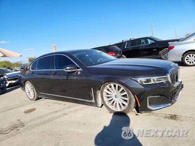 Czwarte zdjęcie samochodu z boku: 2022 BMW 740 I VIN:WBA7T2C05NCH34183 - miniatura