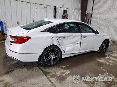 Trzecie zdjęcie samochodu z tyłu: 2021 HONDA ACCORD TOURING HYBRID VIN:1HGCV3F95MA022468 - miniatura