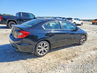 Trzecie zdjęcie samochodu z tyłu: 2012 HONDA CIVIC SI VIN:2HGFB6E5XCH703554 - miniatura