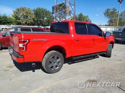 Trzecie zdjęcie samochodu z tyłu: 2019 FORD F150 SUPERCREW VIN:1FTEW1E41KKF11648 - miniatura