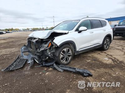 2019 HYUNDAI SANTA FE ULTIMATE 2.0T 5NMS5CAA7KH107780 - główne zdjęcie licytacji z USA - miniatura