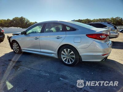 Drugie zdjęcie samochodu z przodu: 2017 HYUNDAI SONATA SPORT VIN:5NPE34AF5HH551336 - miniatura