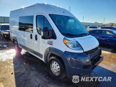 Czwarte zdjęcie samochodu z boku: 2017 RAM PROMASTER 2500 2500 HIGH VIN:3C6TRVCG3HE511110 - miniatura