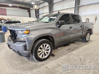 2021 CHEVROLET SILVERADO K1500 CUSTOM 1GCUYBEF4MZ149564 - główne zdjęcie licytacji z USA - miniatura