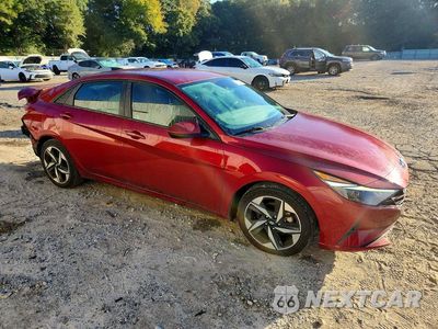 Czwarte zdjęcie samochodu z boku: 2023 HYUNDAI ELANTRA SEL VIN:KMHLS4AG2PU591098 - miniatura