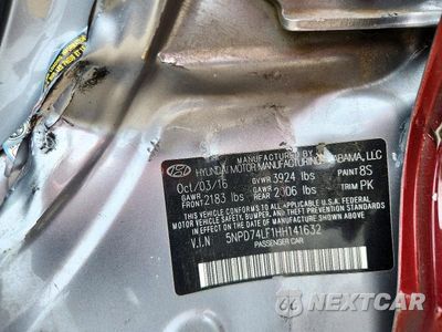 Zdjęcie 13 z 13 samochodu: 2017 HYUNDAI ELANTRA SE VIN:5NPD74LF1HH141632 - miniatura