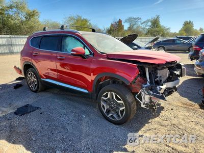 Czwarte zdjęcie samochodu z boku: 2023 HYUNDAI SANTA FE SEL PREMIUM VIN:5NMS3DA14PH007591 - miniatura
