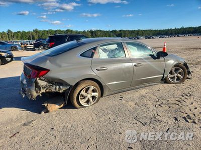 Trzecie zdjęcie samochodu z tyłu: 2021 HYUNDAI SONATA SE VIN:5NPEG4JA3MH065627 - miniatura