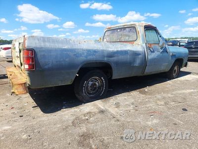 Trzecie zdjęcie samochodu z tyłu: 1984 DODGE D-SERIES D150 VIN:1B7FD14H3ES287639 - miniatura