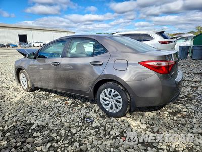 Drugie zdjęcie samochodu z przodu: 2019 TOYOTA COROLLA LE VIN:2T1BURHE2KC161167 - miniatura