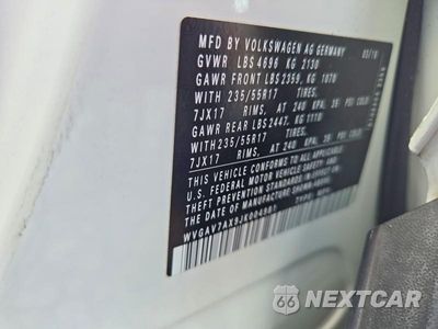 Zdjęcie 12 z 12 samochodu: 2018 VOLKSWAGEN TIGUAN LIMITED VIN:WVGAV7AX9JK004981 - miniatura