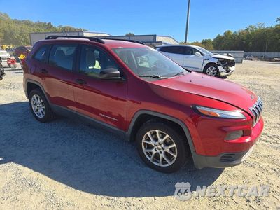 Czwarte zdjęcie samochodu z boku: 2016 JEEP CHEROKEE SPORT VIN:1C4PJLABXGW138097 - miniatura