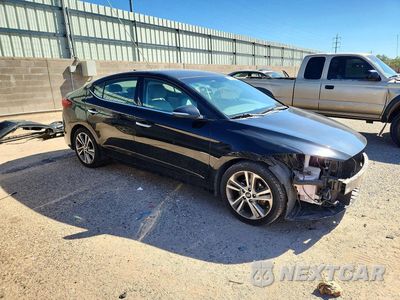 Czwarte zdjęcie samochodu z boku: 2017 HYUNDAI ELANTRA LIMITED VIN:5NPD84LF2HH025448 - miniatura
