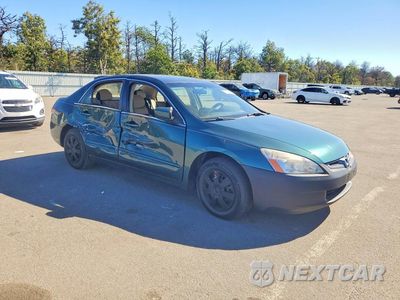 Czwarte zdjęcie samochodu z boku: 2003 HONDA ACCORD LX VIN:JHMCM56353C034730 - miniatura