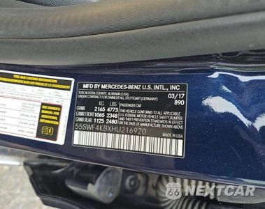 Zdjęcie 10 z 10 samochodu: 2017 MERCEDES-BENZ C 300 4MATIC VIN:55SWF4KBXHU216920 - miniatura