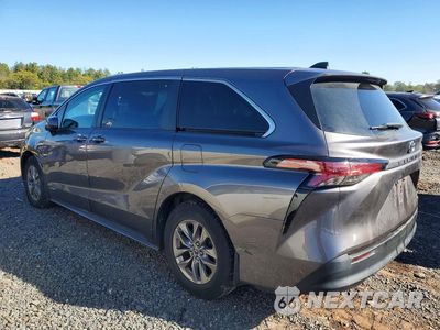 Drugie zdjęcie samochodu z przodu: 2021 TOYOTA SIENNA LE VIN:5TDKRKEC1MS014991 - miniatura