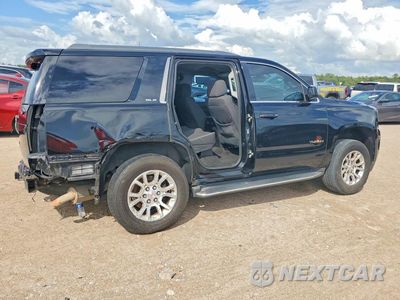 Trzecie zdjęcie samochodu z tyłu: 2018 GMC YUKON SLE VIN:1GKS1AKC0JR330516 - miniatura