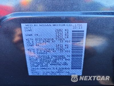 Zdjęcie 13 z 13 samochodu: 2014 INFINITI QX60 BASE VIN:5N1AL0MN1EC513986 - miniatura