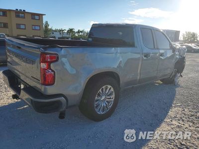 Trzecie zdjęcie samochodu z tyłu: 2025 CHEVROLET SILVERADO C1500 CUSTOM VIN:1GCRABEK9SZ323732 - miniatura