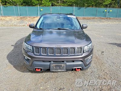 Piąte zdjęcie samochodu w środku: 2017 JEEP COMPASS TRAILHAWK VIN:3C4NJDDB2HT659590 - miniatura