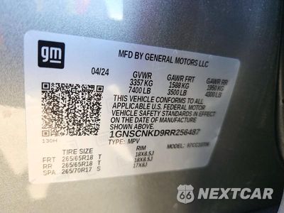 Zdjęcie 13 z 13 samochodu: 2024 CHEVROLET TAHOE C1500 LT VIN:1GNSCNKD9RR256487 - miniatura