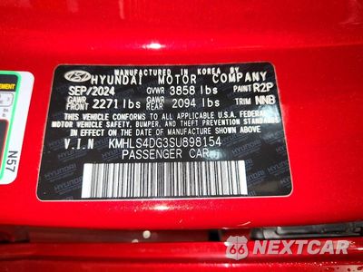 Zdjęcie 12 z 12 samochodu: 2025 HYUNDAI ELANTRA SEL VIN:KMHLS4DG3SU898154 - miniatura