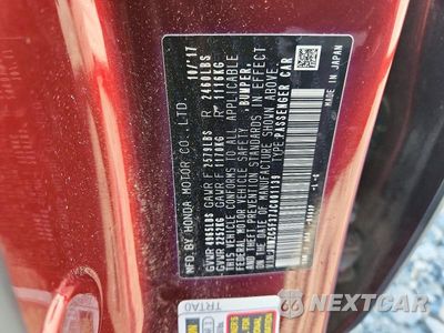 Zdjęcie 12 z 12 samochodu: 2018 HONDA CLARITY TOURING VIN:JHMZC5F37JC001139 - miniatura