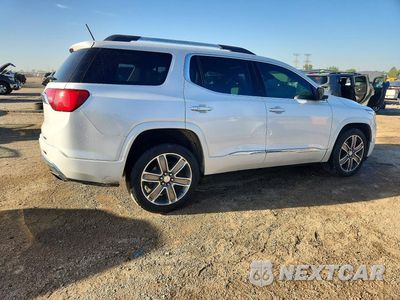 Trzecie zdjęcie samochodu z tyłu: 2018 GMC ACADIA DENALI VIN:1GKKNXLS0JZ108975 - miniatura