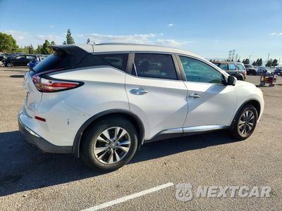 Trzecie zdjęcie samochodu z tyłu: 2016 NISSAN MURANO SL VIN:5N1AZ2MG7GN111442 - miniatura
