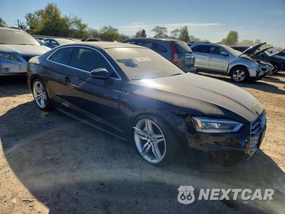 Czwarte zdjęcie samochodu z boku: 2019 AUDI A5 PREMIUM PLUS VIN:WAUTNAF59KA065835 - miniatura