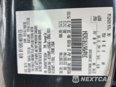 Zdjęcie 12 z 12 samochodu: 2015 FORD FUSION SE VIN:3FA6P0H77FR126264 - miniatura