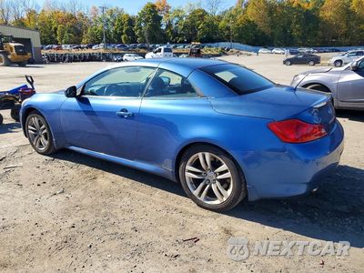 Drugie zdjęcie samochodu z przodu: 2010 INFINITI G37 CONVERTIBLE BASE VIN:JN1CV6FE3AM351700 - miniatura