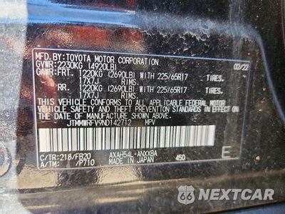 Zdjęcie 12 z 12 samochodu: 2022 TOYOTA RAV4 LE VIN:JTMMWRFV9ND142712 - miniatura