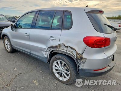 Drugie zdjęcie samochodu z przodu: 2014 VOLKSWAGEN TIGUAN S VIN:WVGAV3AX4EW585166 - miniatura