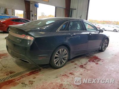 Trzecie zdjęcie samochodu z tyłu: 2017 LINCOLN MKZ SELECT VIN:3LN6L5D9XHR659590 - miniatura