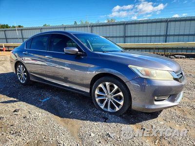 Czwarte zdjęcie samochodu z boku: 2013 HONDA ACCORD SPORT VIN:1HGCR2F54DA065937 - miniatura