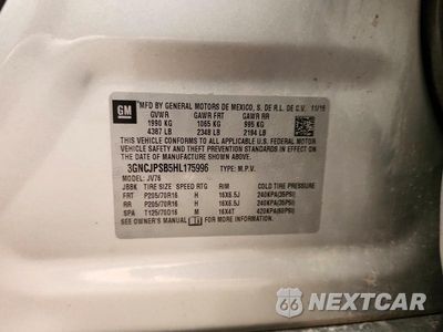 Zdjęcie 13 z 13 samochodu: 2017 CHEVROLET TRAX 1LT VIN:3GNCJPSB5HL175996 - miniatura