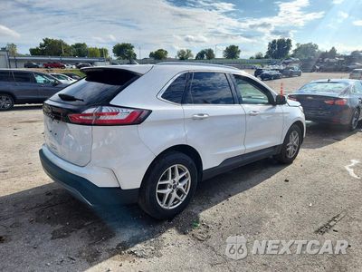 Trzecie zdjęcie samochodu z tyłu: 2021 FORD EDGE SEL VIN:2FMPK3J94MBA10246 - miniatura